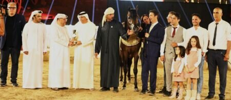 بطولة الفجيرة الدولية لجمال الخيل العربي مربط دبي يرفع سقف إنجازاته الذهبية بثلاثية وسيف الفجيرة الذهبي